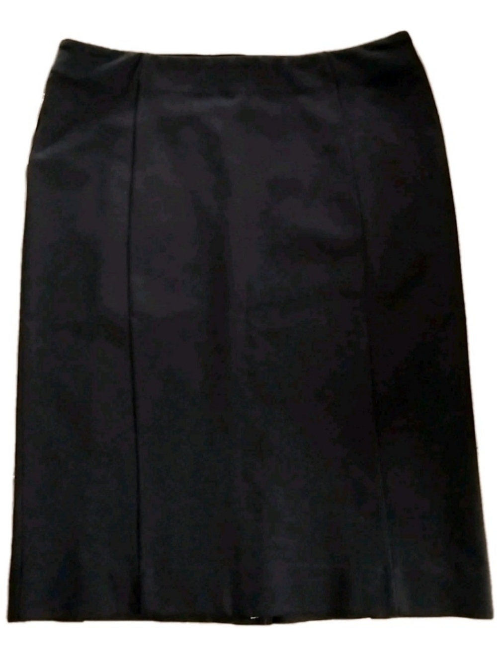 Ann Taylor Black Pull-on Pencil Skirt Stretch Size 8P